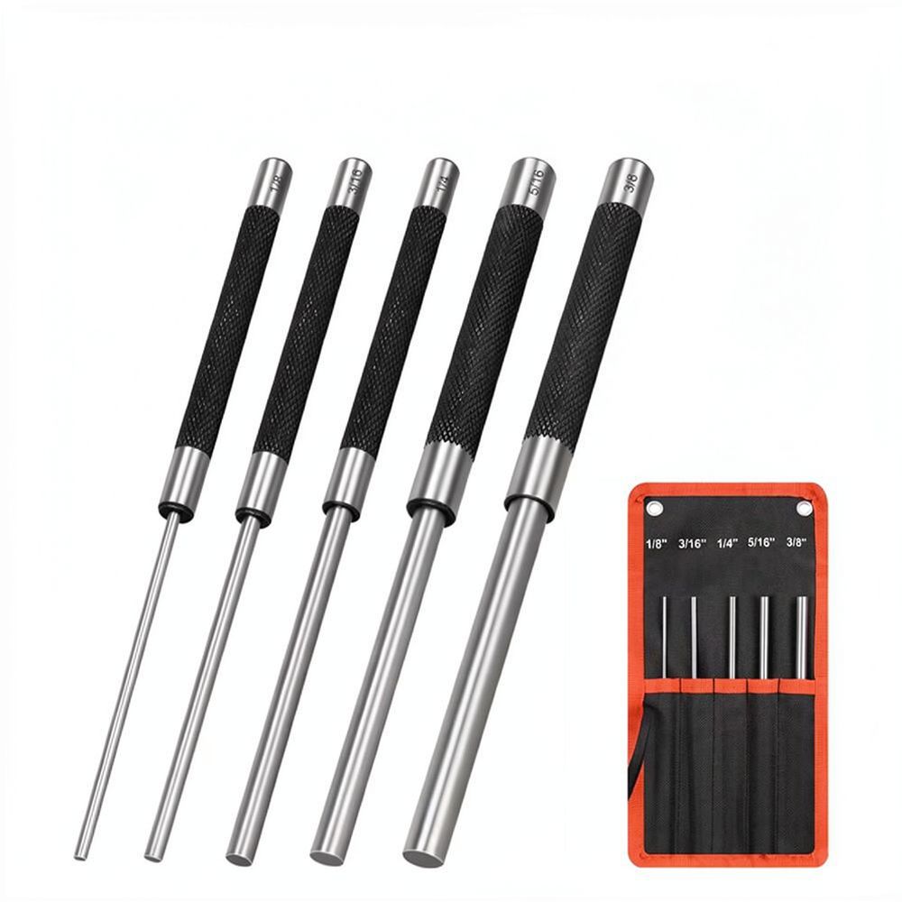 Hand Tools In Workshop - 精密ピンポンチセット。クロム鋼製。機械の組み立て、分解、産業用ハードウェアの修理、工作キットに最適。