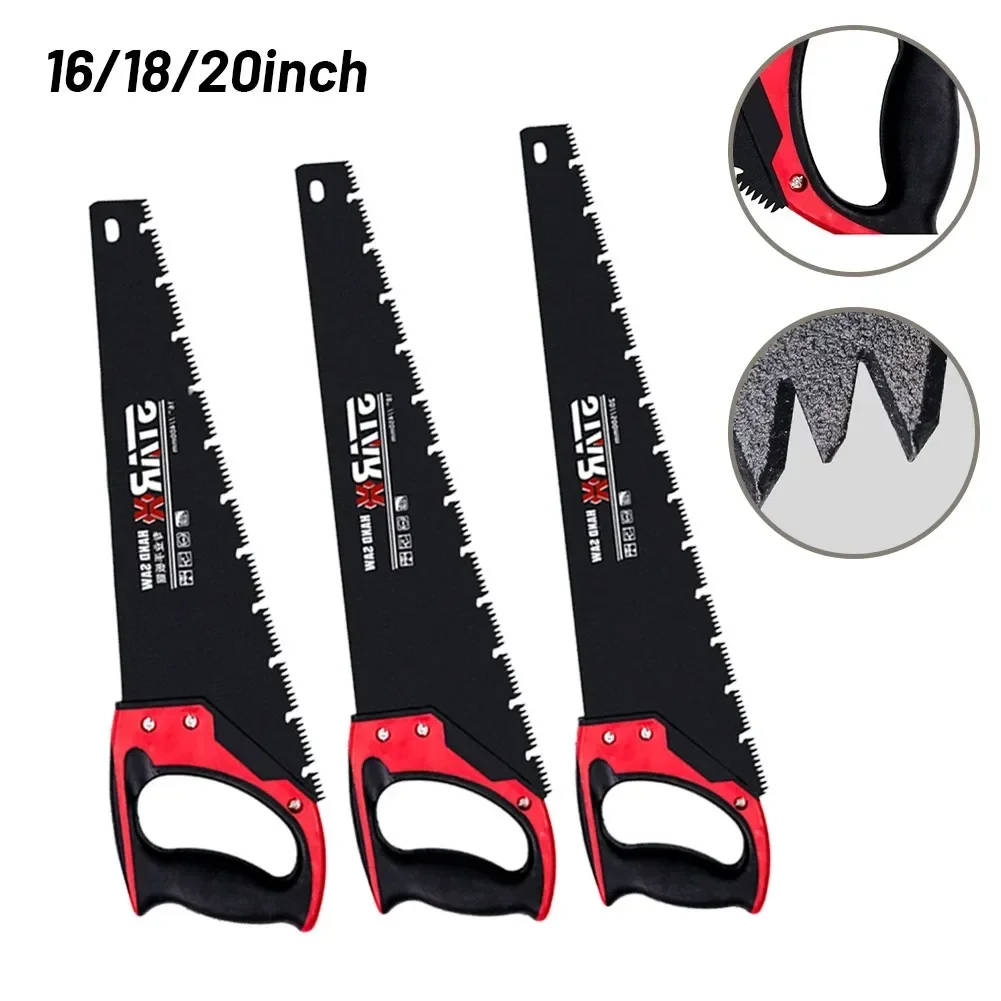 Hacksaw - 新製品 16/18インチ ハンドソー 木材用鋸 重厚型 超長刃鋸