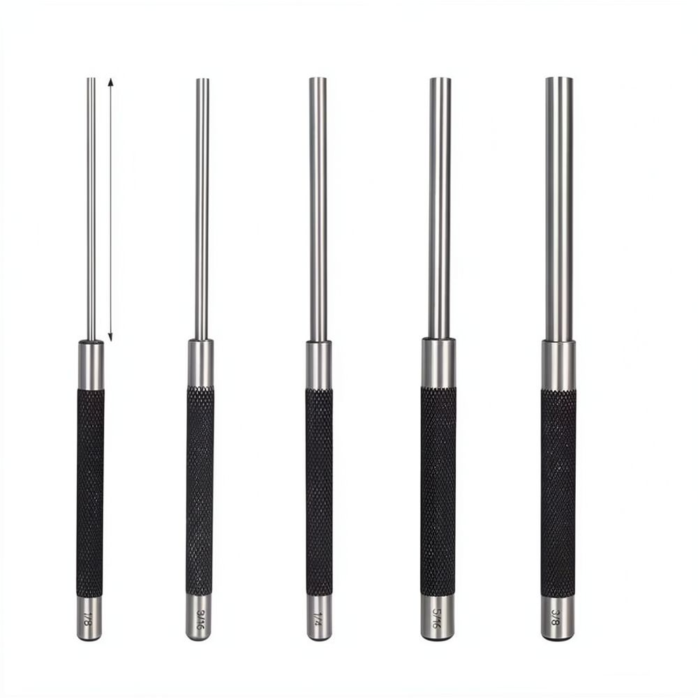 精密ピンポンチセット。クロム鋼製。機械の組み立て、分解、産業 - Hand Tools In Workshop のレビューと価格