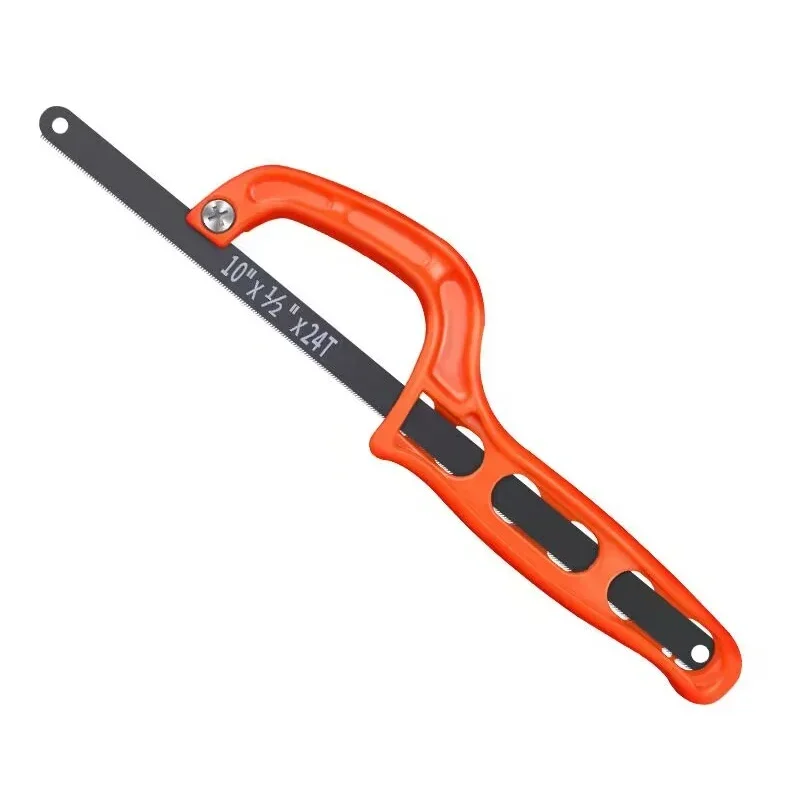 1PC ミニのこぎり赤調整可能な弓のこ木工のこぎりポータブル - Hacksaw のレビューと価格