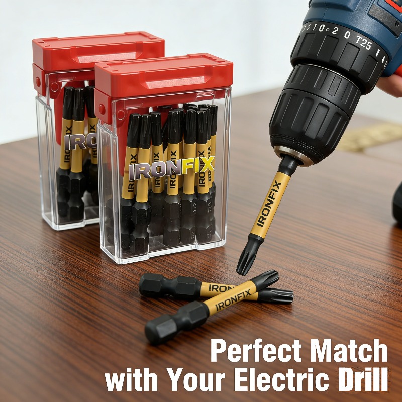 高品質な20個入りT25ドライバービットセット。電動ドリルや - Screwdriver Set のレビューと価格
