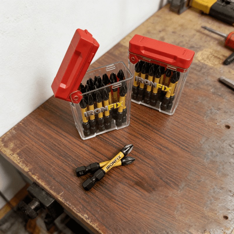 高品質な20個入りPZ2ドライバービットセット。電動ドリルや - Tool Set のレビューと価格
