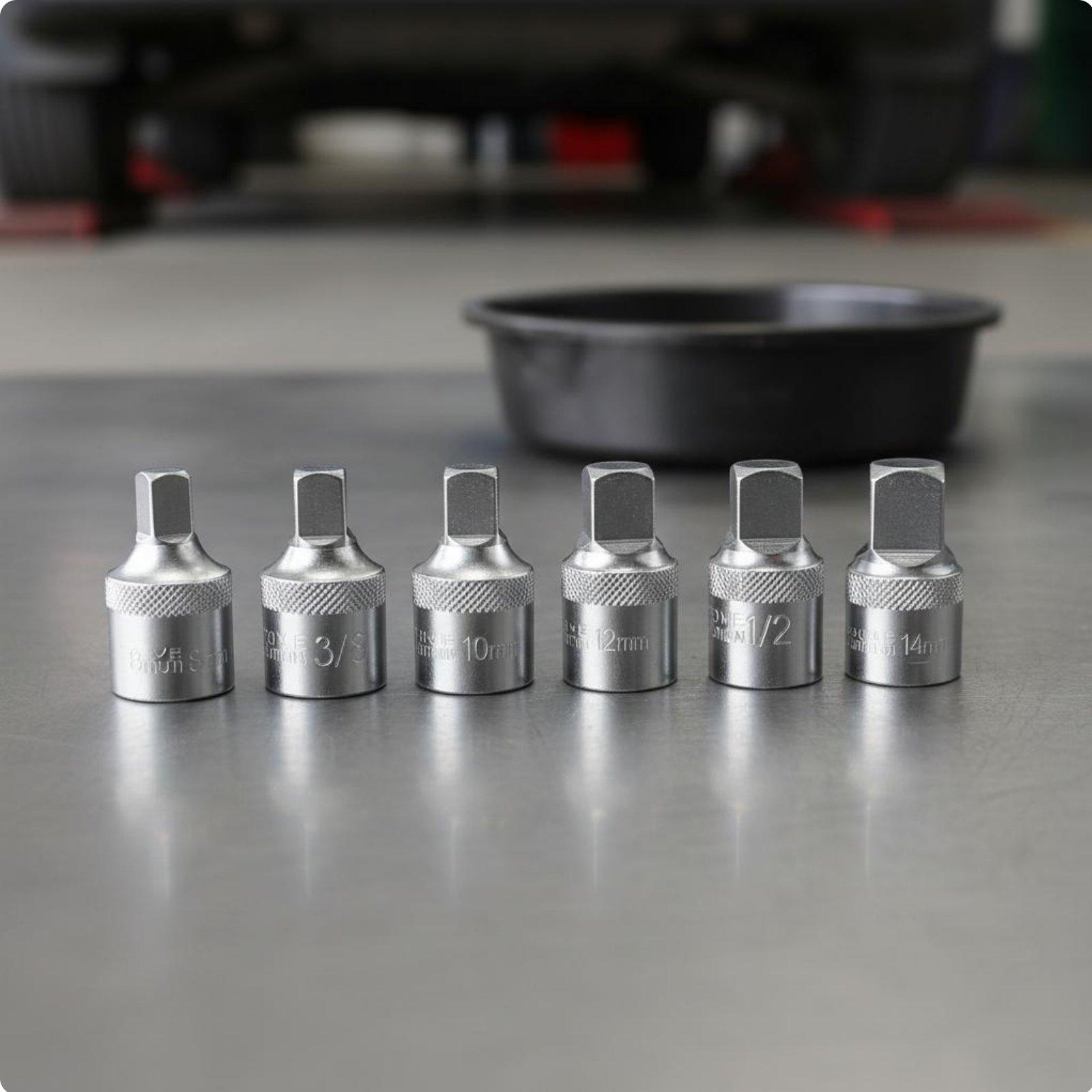 クロムバナジウム製レンチソケットセット。高強度で、角型プラグ - Wrench Set のレビューと価格