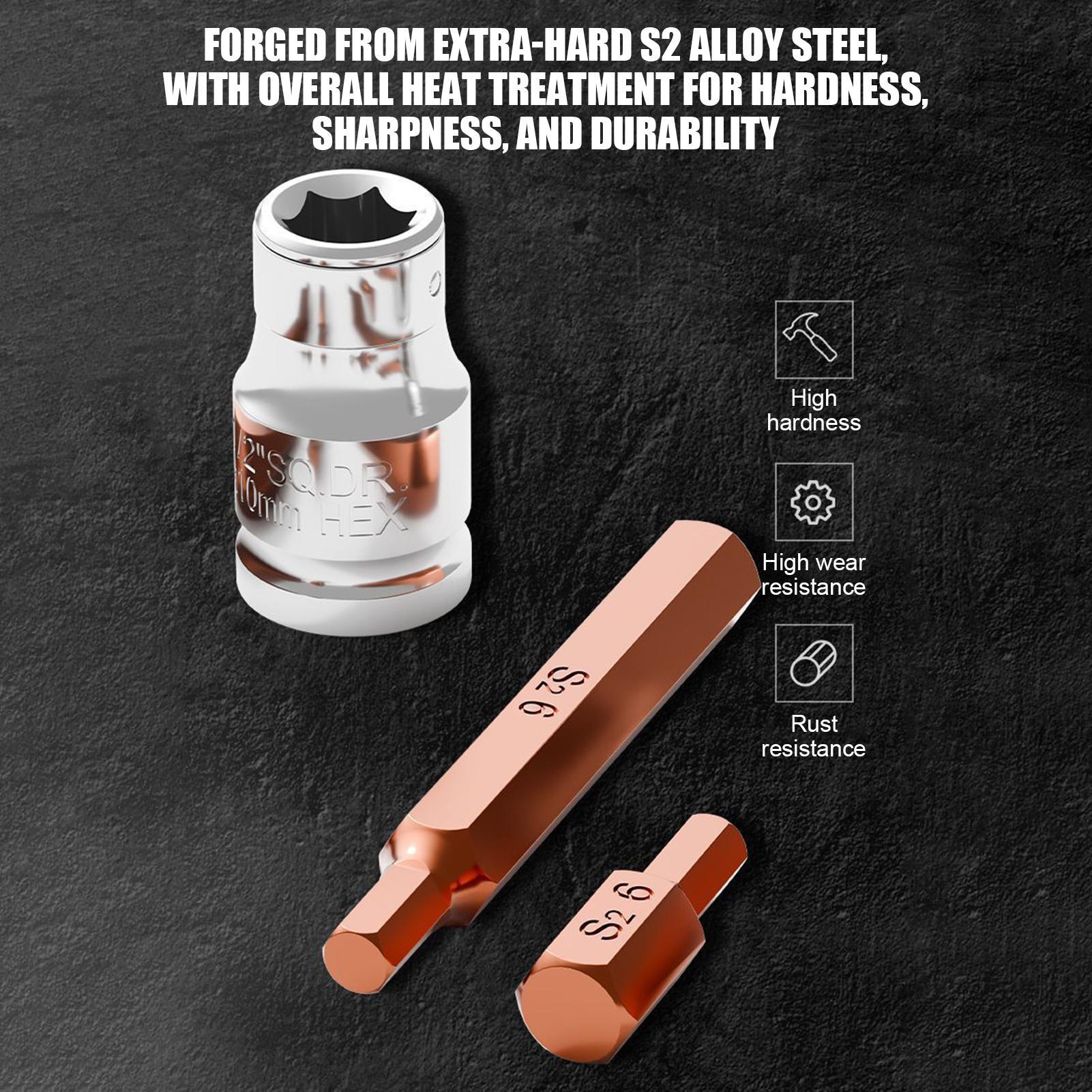 磁気ドリルビットセット磁気ヘビーデューティ金属ソケット修復ツ - Screwdriver Set のレビューと価格
