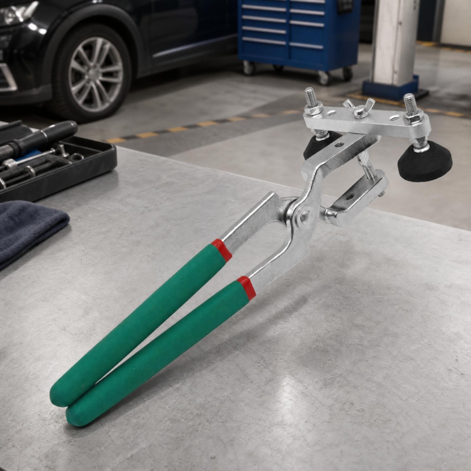 エッジ固定修理プライヤー。調整可能なタッチパッド付きの炭素鋼 - Pliers のレビューと価格