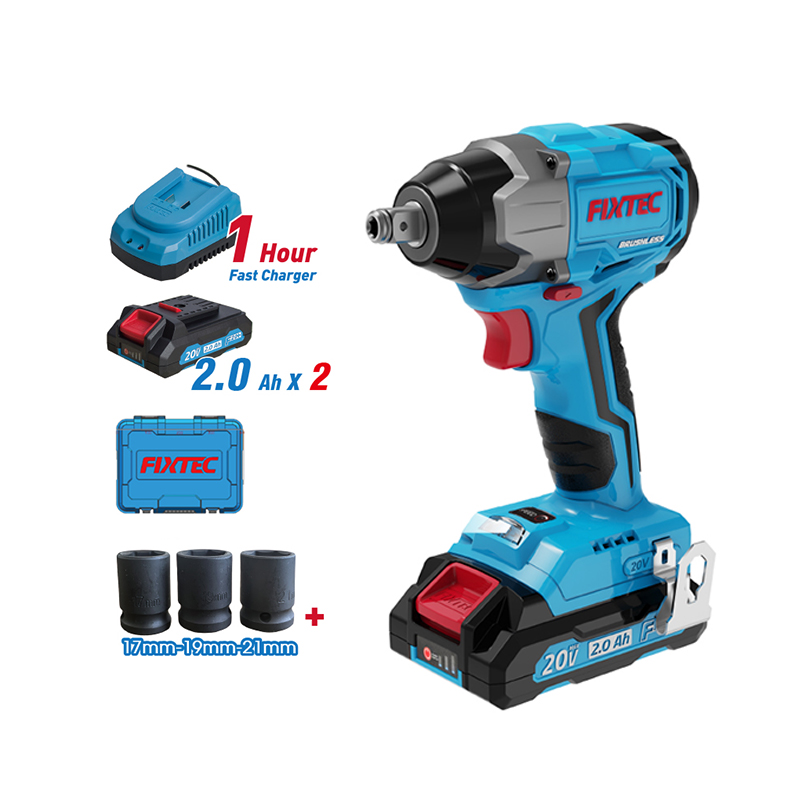 産業用350Nm高トルクブラシレスコードレス電動レンチセット - Socket Wrench のレビューと価格