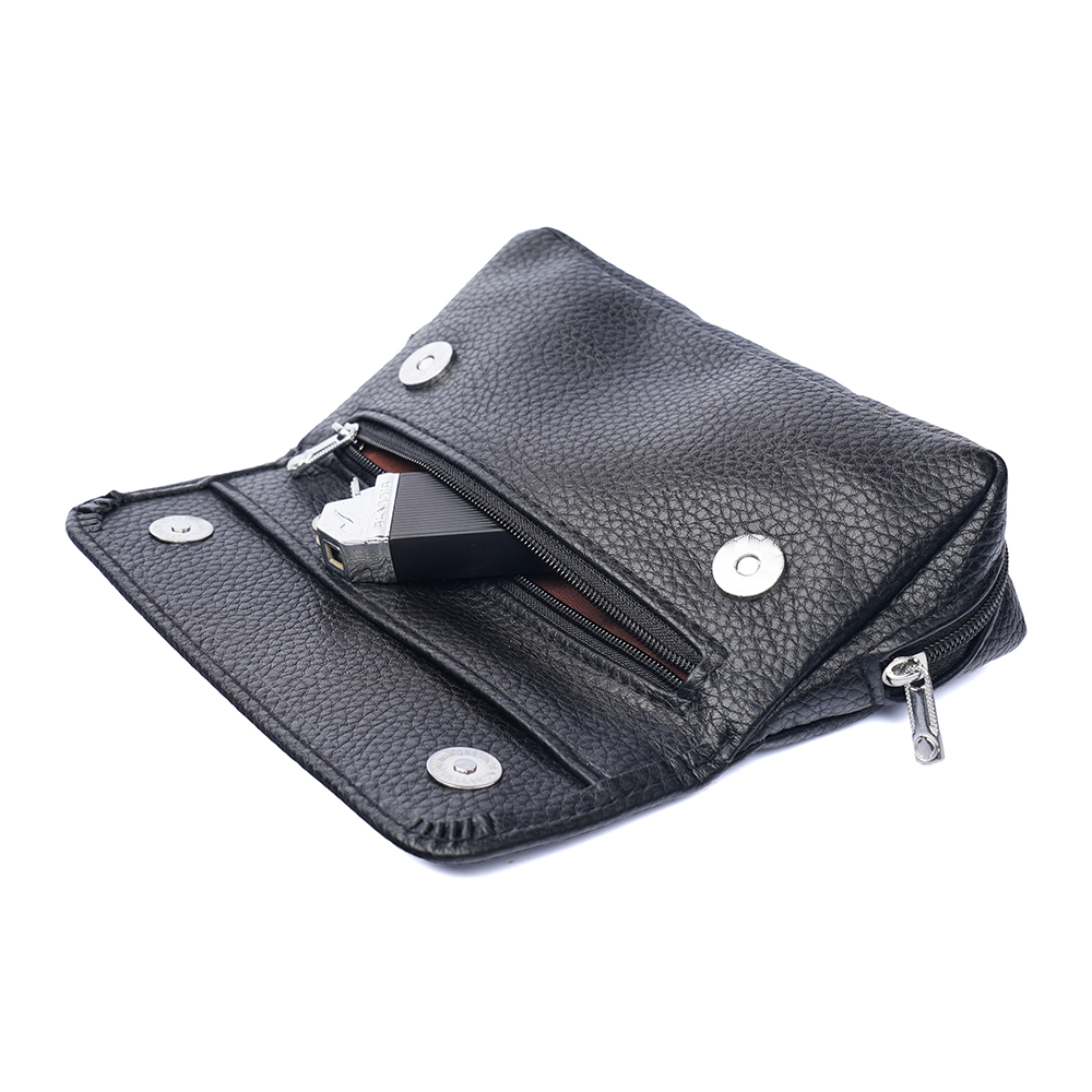 MUXIANG シングルパイプ用ポーチ、PUレザー製、ブラッ - Tool Bag のレビューと価格