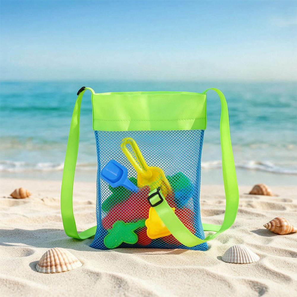 子供用ビーチ掘削工具収納バッグ、大容量、ポータブル軽量メッシ - Tool Bag のレビューと価格