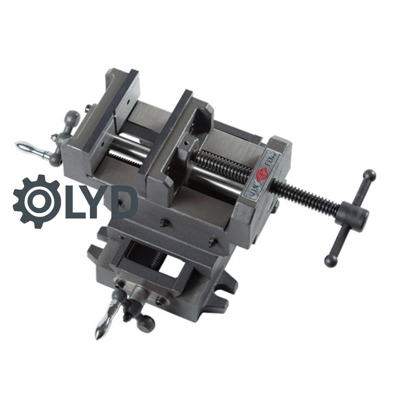 工業用クロスバイス双方向可動バイスクランプベンチバイスドリル - Drill Press のレビューと価格